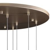 Люстра подвесная Lightstar без лампы 813093 GLOBO 9х40W E14 белый/iшампань