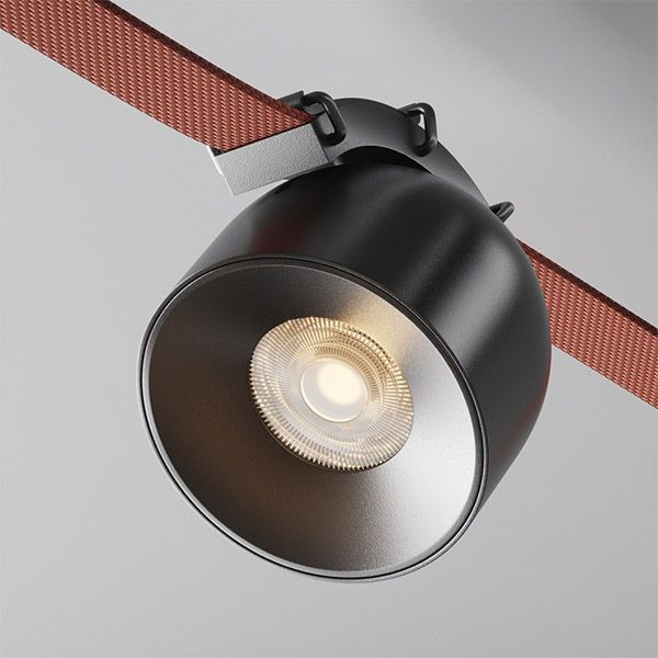 Светильник Белый теплый 12W Чаша/Cup Parity 36deg TR124B-12W3K-M-B подвесной для текстильной системы черный
