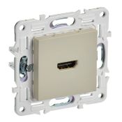 Розетка встраиваемая HDMI IEK SKANDY SK-H10-K10 SK-H01B бежевый