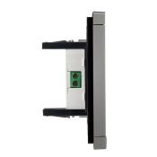 подсветка светильник Белый дневной 3W FP557 сталь FP-FL20-K46 FORTE&PIANO IEK встраиваемый в подрозетник