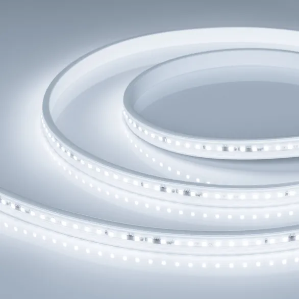 Светодиодная лента Белый 2835 220V 15W/m 120Led/метр герм 054696 ARL-PV-A120-15mm IP65 50m