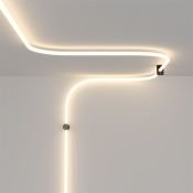 Держатель для гибкого неона Maytoni NEMO 201142 для накладного монтажа круглого неона 360° D25 черный