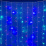 гирлянда ЗАНАВЕС    7.5W   RGB UL-00005268 ULD-C1515-160-DTA IP20 1.5х1.5м с эффектом мерцания
