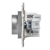 Термостат электронный с подсветкой SK-T01S серебряный SK-RT11-K23 SKANDY IEK