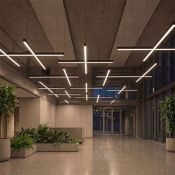 Накладной светильник  40W Белый UL-00013258 ULO-N10A-40W-6500K-L120 IP40 BLACK прямоугольный черный