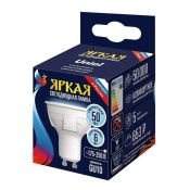 светодиодная лампа рефлектор JCDR GU10 Белый 6W UL-00011020 LED-JCDR 6W-6500K-GU10-FR PLP01WH