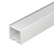 алюминиевый профиль S-LUX с экраном SL-LINE-3535-2500 WHITE+OPAL 036302