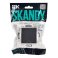 Штепсельная розетка встраиваемая IEK SKANDY 16А SK-R16-16-44-K53 SK-R11G с з/к без з/ш и крышкой графит IP44