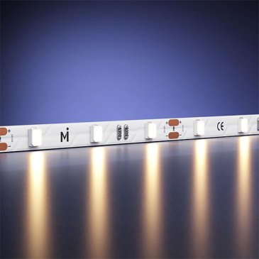 Светодиодная лента Белый дневной 2835 12V  4.8W/m 60Led/метр 201103 Ultra 5мм 4000K