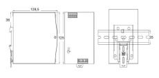 Блок питания (AC-DC) 24V  480W 00-00024487 NDR-480-24 на din рейку
