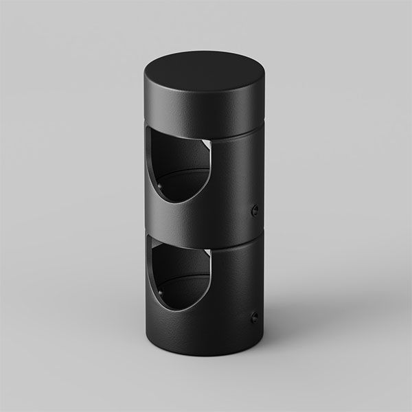 Держатель для гибкого неона Maytoni NEMO 201141 для накладного монтажа круглого неона 360° D25 черный