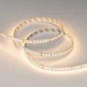 Светодиодная лента Белый теплый 2835 24V  7.7W/m 144Led/метр 038781 RT-A144-10mm 2700K LUX