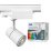Трековый светильник трехфазный 10W Белый теплый ULB-T52-10W-3000K-H WHITE 24deg на шинопровод белый UL-00007491