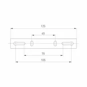Подвесной светильник  58W Белый теплый 043405 SP-TROPIC-SURFACE-R18-L5000 Warm3000 220V IP20 фигурный черный