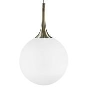 Люстра подвесная Lightstar без лампы 813021 GLOBO 1х40W E14 белый/бронза