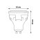 светодиодная лампа рефлектор JCDR GU10 Белый 6W UL-00011020 LED-JCDR 6W-6500K-GU10-FR PLP01WH