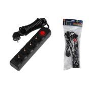 удлинитель с заземлением Uniel UL-00003610 S-GCD3-3B 3м black Standard