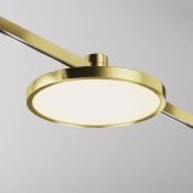 Трековый светильник 10W Белый теплый TR153-1-10W3K-BS Плато / Plato Flarity IP20 латунь