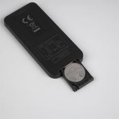 фигурка  светодиодная на батарейках «Светодиодные свечи» на прищепках 10 см, ААх1, пульт ДУ, свечение тёплое белое 10 штук
