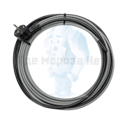 Саморегулирующийся греющий кабель  16W KNL16-1 на трубу 16W/м 220V готовый комплект 1 метр