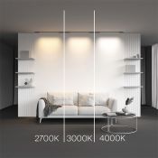 Трековый светильник 10W Белый теплый TR190-1-10W3K-B Базис / Basis Levity 3000К чёрный