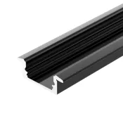 алюминиевый профиль LINE-2308-F-2000 ANOD BLACK 040301