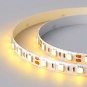 Светодиодная лента Желтый 5060 12V 14.4W/m  60Led/метр герм (силикон) 015444 RTW 2-5000SE  LUX