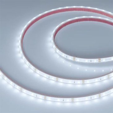 Светодиодная лента  Белый 2835 12V  4.8W/m 60Led/метр  герм (полная силиконовая экструзия) 034006 RTW-PFS-A60-11mm 6000K LUX IP68