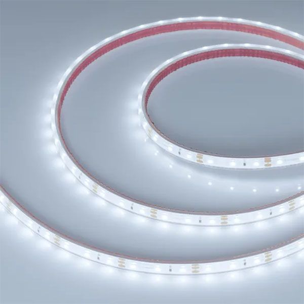 Светодиодная лента  Белый 2835 12V  4.8W/m 60Led/метр  герм (полная силиконовая экструзия) 034006 RTW-PFS-A60-11mm 6000K LUX IP68