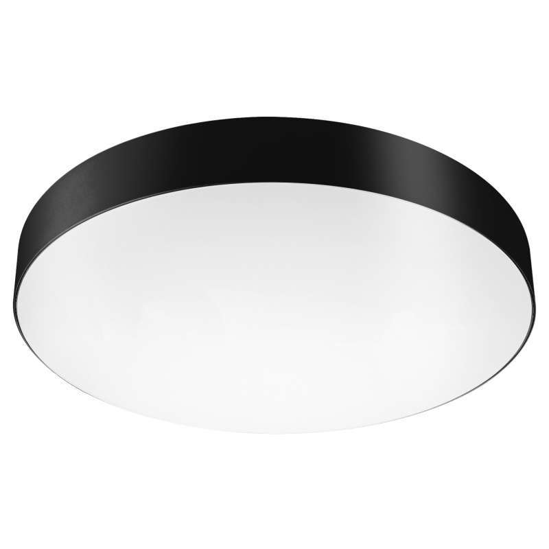 Накладной светильник 145W Белый теплый 038930 SP-PLATO-R1200 230V IP20 круглый черный