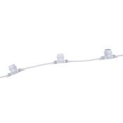 Гирлянда  800W Belt-Light 2 жилы UL-00011809 UDL-K110 шаг 25см патроны E27 провод белый (10м) IP65
