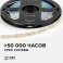 Светодиодная лента Белый теплый 2835 12V  9.6W/m 120Led/метр LSE-256 8мм IP20