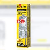 лампа галогенная капсульная G6.35 КГМ 50W NH-JCD 220V 94214