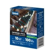 гирлянда РОСА Белый UL-00011304 ULD-S1000-100-DGA WHITE темно-зеленый провод IP20 DEW BAND 10м
