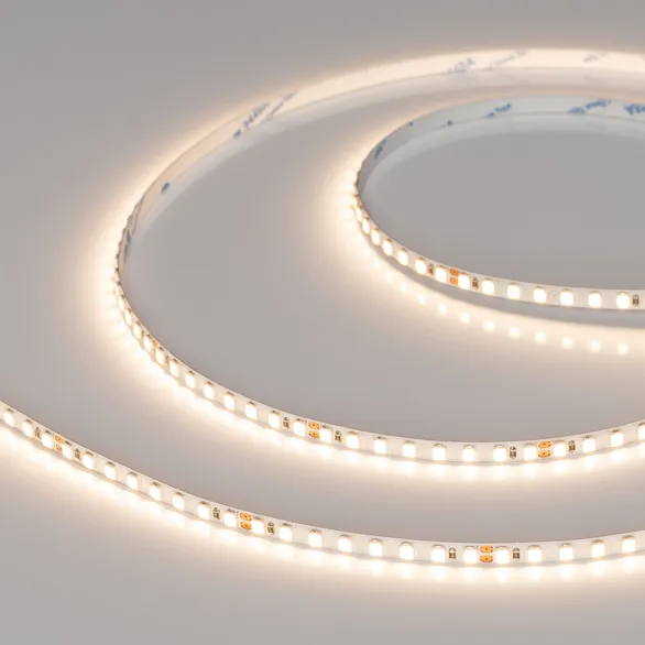 Светодиодная лента Белый теплый 2835 24V 15W/m 160Led/метр 040532 RT-A160-5mm 3500К PRO