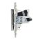 Розетка встраиваемая компьютерная IEK SKANDY SK-K10-1-K50 SK-K01N RJ45 кат.5E металл никель