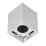 Накладной светильник без лампы IEK LIGHTING 4112 LT-UPB0-4112-GU10-1-K23 GU10 прямоугольный белый/хром