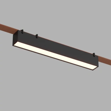 Трековый светильник  12W Белый дневной BELTY LINEAR DK5574-BK IP20 на шинопровод черный