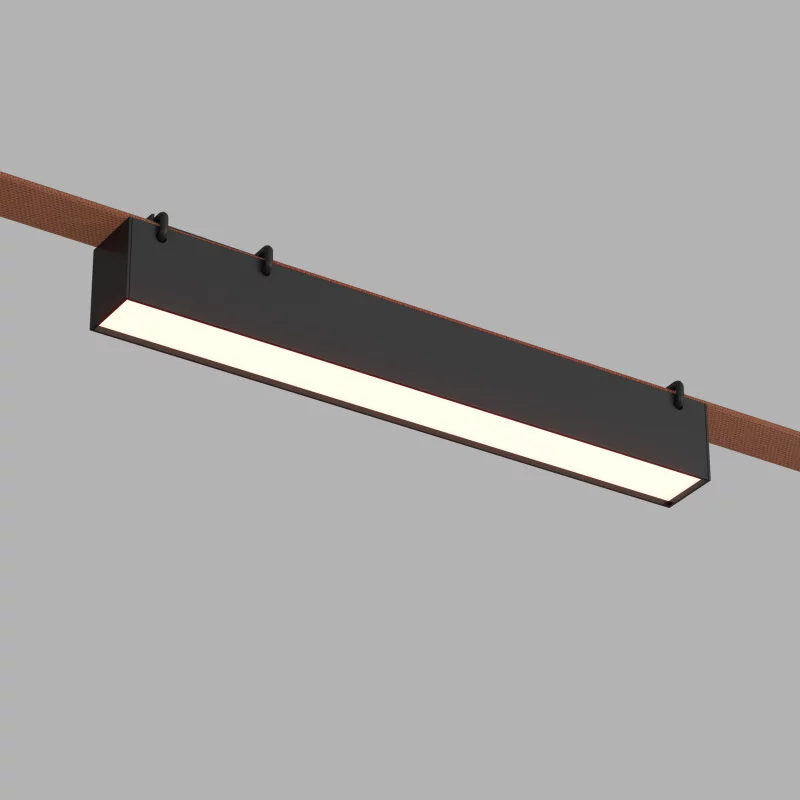 Трековый светильник  12W Белый дневной BELTY LINEAR DK5574-BK IP20 на шинопровод черный