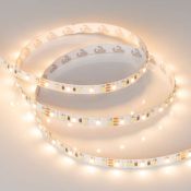 Светодиодная лента MIX 12V  9.6W/m RT-A120-8mm  Белый-MIX 2x(3528,600 LED,LUX) 013126(2)