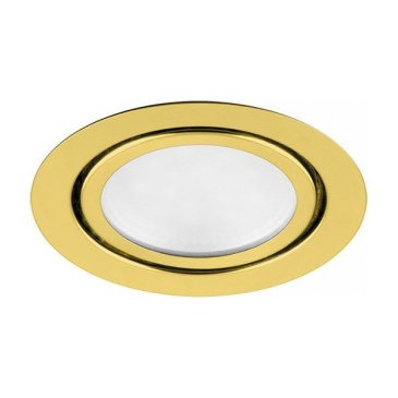 Круглый светильник   3W Белый дневной 28864 Feron LN7 220V IP20 встраиваемый золото