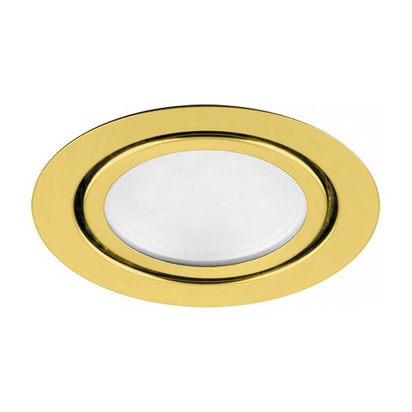 Круглый светильник   3W Белый дневной 28864 Feron LN7 220V IP20 встраиваемый золото