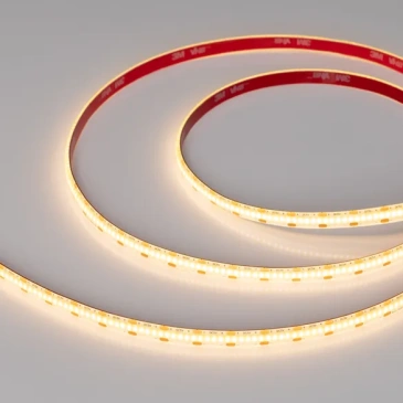 Светодиодная лента Белый теплый CSP 5V 5W/m 360Led/метр 041710 герм (SE - силиконовое покрытие) COB-SE-X360-8mm 2700K