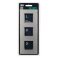 Рамка металлическая 3 поста IEK SKANDY SK-M32-M-K23 SK-F33S серебряный