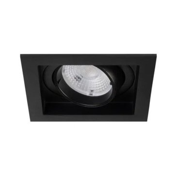 Встраиваемый светильник  12W Белый дневной 058370 MS-VORTEX-BUILT-S90x90 (BK-BK, 20 deg, 230V) IP20 поворотный прямоугольный черный