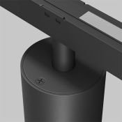 Трековый светильник  6W Белый теплый Альфа/Alfa S Exility 50deg TR132-2-7W3K-B IP20 на магнитный шинопровод черный