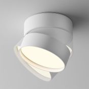 Накладной светильник  18W Белый теплый Onda C024CL-18W3K-W-1 220V откидной поворотный круглый белый