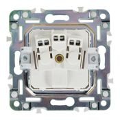 Штепсельная розетка встраиваемая IEK SKANDY 16А SK-R14-16-K02 SK-R04Bl с з/к без з/ш черный