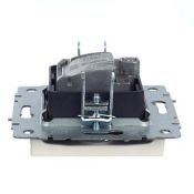 Розетка встраиваемая комбинированная IEK BRITE BR-AF20-O-K36 РТВ/РСп12-БрЖ TV+SAT жемчуг
