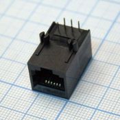 ТФ Гнездо  TJ6P6C короткое в плату